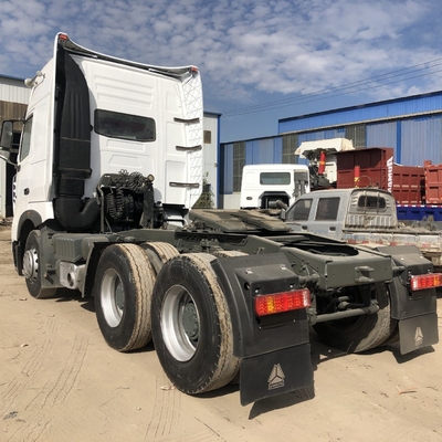 16 τόνων πίσω άξονας και ελαστικό 420HP 6X4 Χρησιμοποιούμενο Sinotruk HOWO A7 τρακτέρ φορτηγό για το όφελος σας