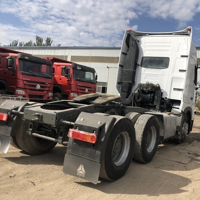 16 τόνων πίσω άξονας και ελαστικό 420HP 6X4 Χρησιμοποιούμενο Sinotruk HOWO A7 τρακτέρ φορτηγό για το όφελος σας