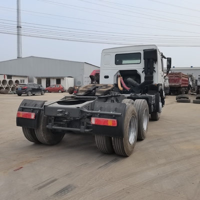 Sinotruk 6X4 Χρησιμοποιημένο φορτηγό έλξης HOWO 2017 με εμπρός άξονα Hf9 και κιβώτιο ταχυτήτων Hw19710