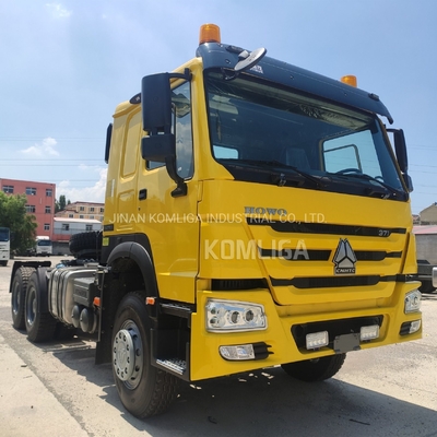 6X4 HOWO Sinotruk ρυμουλκούμενο με πίσω άξονα Hc16 κινητήρα χωρητικότητας &gt; 8L και κατασκευή