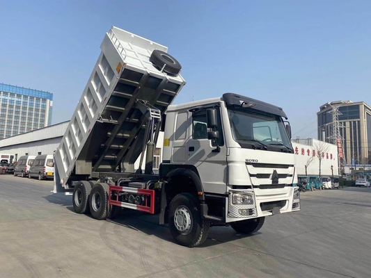 6X4 Sinotruk HOWO 10 Τεχνη Τροχαίο Αμμοσυλλέκτη Τροχαίο Απορριμμάτων με δεξαμενόπλοιο καυσίμου 300L