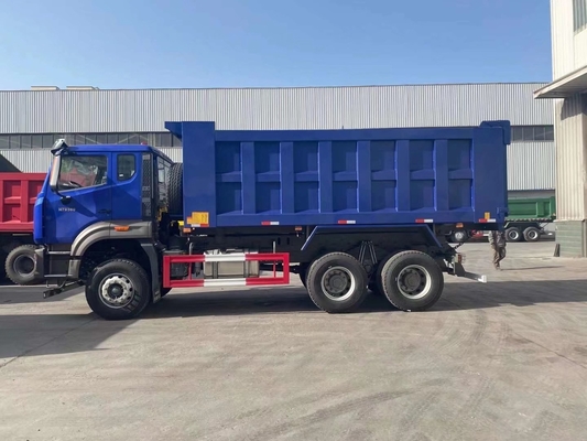 Χειροκίνητο κιβώτιο μεταφοράς 6X4 380HP Foton Tipper Truck για βαριές κατασκευαστικές εργασίες