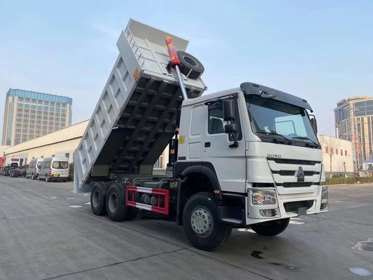 Χειροκίνητο κιβώτιο μεταφοράς 6X4 380HP Foton Tipper Truck για βαριές κατασκευαστικές εργασίες