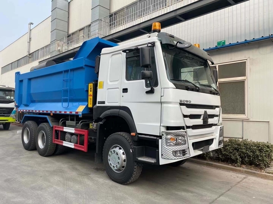 Χειροκίνητο κιβώτιο μεταφοράς 6X4 380HP Foton Tipper Truck για βαριές κατασκευαστικές εργασίες