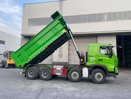 40 τόνων φορτηγό με κατεβάστρα Sinotruck HOWO 8X4 Dump Mining Χρησιμοποιείται με μετάδοση HW19710