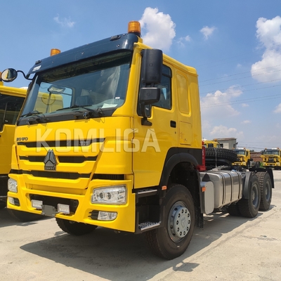 6X4 371HP HOWO φορτηγό ελκυστήρα με ραδιακό ελαστικό σχεδιασμό και πώληση