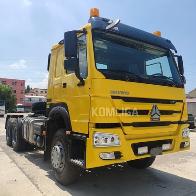6.5 Αναλογία ταχύτητας Sinotruk HOWO 6X4 371HP 375HP αγροτικά φορτηγά τρακτέρ με κινητήρα D12.42-20