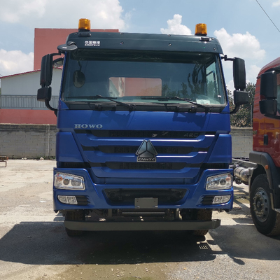 Τράξιμο βάσης 50 /90 Προαιρετικό Sinotruk 420HP 371 6X4 HOWO Head Τρακτέρ βαρέα φορτηγά