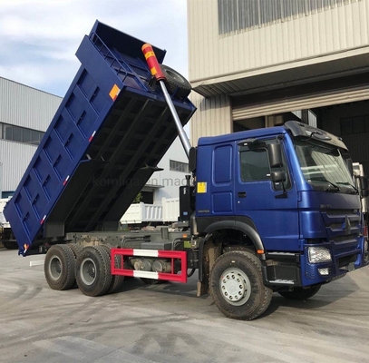 371HP 20 Cubic Dump Truck με σύστημα διεύθυνσης Zf8118 και Wd615.47.D12.42 κινητήρας