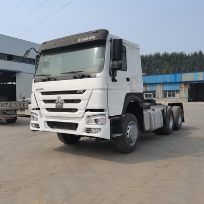 6X4 HOWO Road Man Tractor Head Truck για την Αφρική 2016 Έτος Cummins Isme 420 Μηχανή