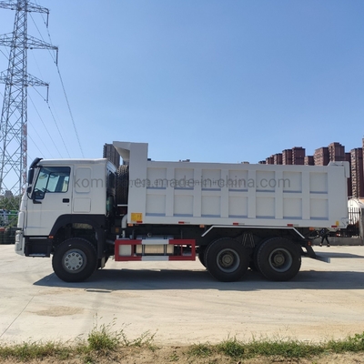 Πιστοποιημένο από το GCC 6X4 16 18 κυβικά μέτρα 25 τόνους Χρησιμοποιούμενα φορτηγά με κατεβάστρες Sinotruk στην Αιθιοπία
