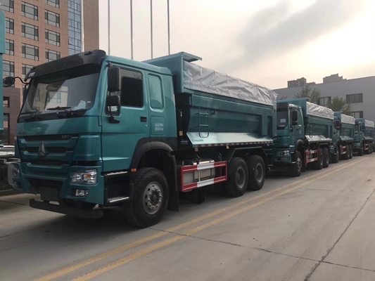 Sinotruk 380HP HOWO Dump Truck στις Φιλιππίνες με Hw76 Cab και DOT Τυποποιημένο