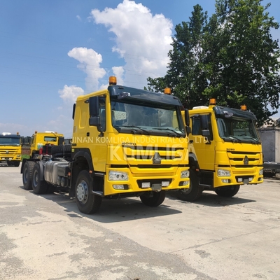 2021 ECE 420HP Sinotruk HOWO Tractor Truck Head 6X4 για την υποστήριξη τεχνικών ανταλλακτικών