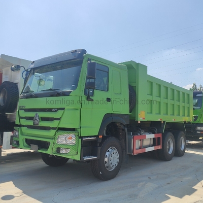 Zf8118 Σύστημα διεύθυνσης 6X4 Χρησιμοποιούμενο Sinotruk 10 τροχοφόρο φορτηγό 20cbm Dimension Bucket