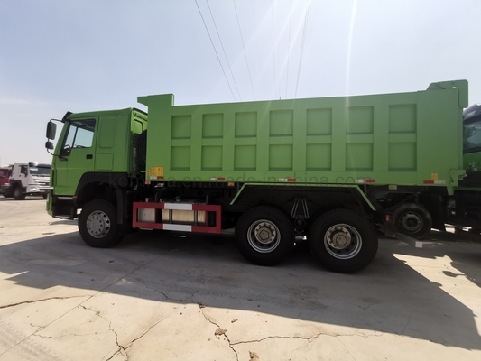 Zf8118 Σύστημα διεύθυνσης 6X4 Χρησιμοποιούμενο Sinotruk 10 τροχοφόρο φορτηγό 20cbm Dimension Bucket