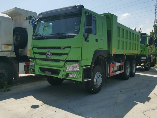 Zf8118 Σύστημα διεύθυνσης 6X4 Χρησιμοποιούμενο Sinotruk 10 τροχοφόρο φορτηγό 20cbm Dimension Bucket