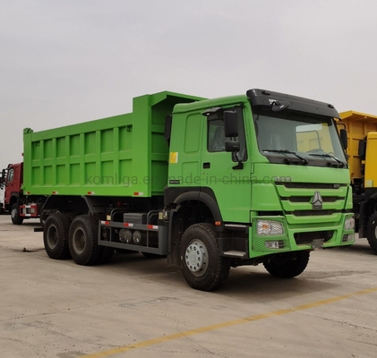 Zf8118 Σύστημα διεύθυνσης 6X4 Χρησιμοποιούμενο Sinotruk 10 τροχοφόρο φορτηγό 20cbm Dimension Bucket