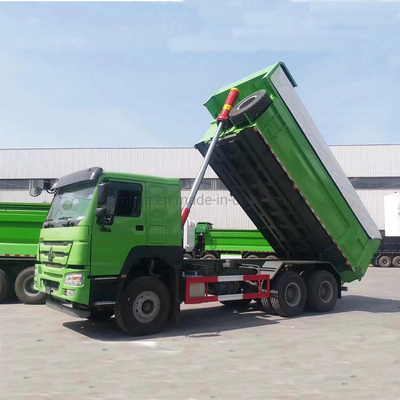 Αξίες των χρησιμοποιημένων φορτηγών Sinotruck Dump Truck για φορτηγά τύππερ Ντουμπάι καθίσματα ≤5 Πιστοποίηση ελαστικών GCC