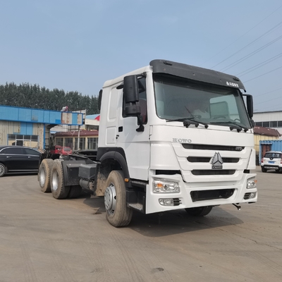 375 HOWO Sinotruk 6X4 βαρύ ελκυστήρα φορτηγό για ραδιακά ελαστικά της Μιανμάρ και υψηλής χωρητικότητας