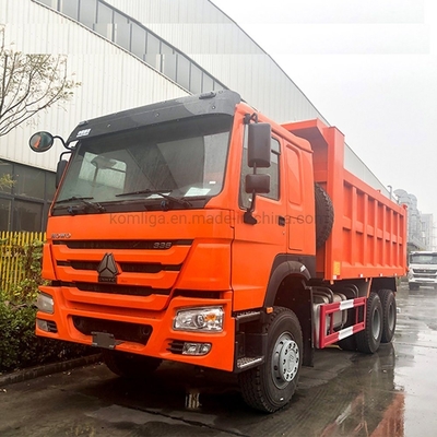 HOWO 336 HP 16 M3 Τρακ ντάμπινγκ Τίπερ Sinotruk Αιθιοπία Τρακ με 1200r20 Ραδιακά Ελαστικά