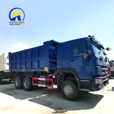 Σιδηροδρομικό φορτηγό Sinotruck HOWO 371 HP Heavy Duty Dump Truck με κιβώτιο μεταφοράς Hw19710