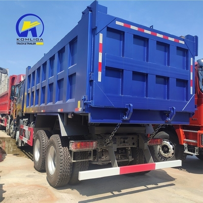 Σιδηροδρομικό φορτηγό Sinotruck HOWO 371 HP Heavy Duty Dump Truck με κιβώτιο μεταφοράς Hw19710