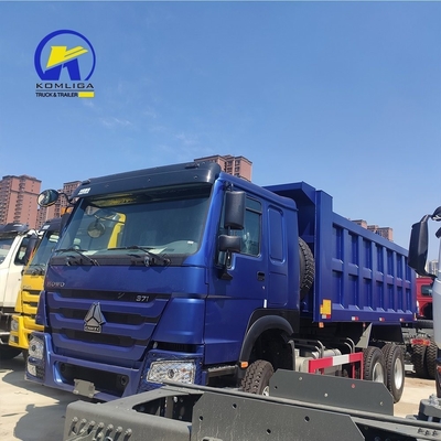 Σιδηροδρομικό φορτηγό Sinotruck HOWO 371 HP Heavy Duty Dump Truck με κιβώτιο μεταφοράς Hw19710