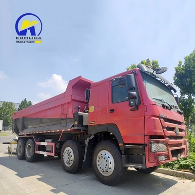 Χρησιμοποιούμενο φορτηγό HOWO 6*4 371HP U-Shape Sinotruck Dump Truck με μεγάλη χωρητικότητα φορτίου 21-30t
