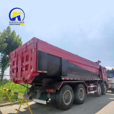 Χρησιμοποιούμενο φορτηγό HOWO 6*4 371HP U-Shape Sinotruck Dump Truck με μεγάλη χωρητικότητα φορτίου 21-30t