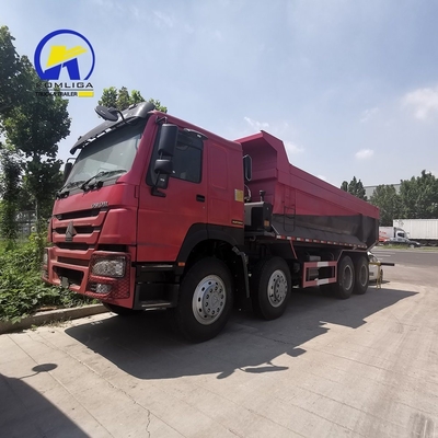 Χρησιμοποιούμενο φορτηγό HOWO 6*4 371HP U-Shape Sinotruck Dump Truck με μεγάλη χωρητικότητα φορτίου 21-30t