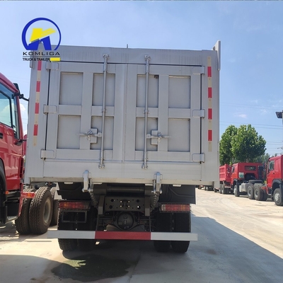 8X4 371HP HOWO Sino Dump Truck Χρησιμοποιούμενο φορτηγό με υδραυλική ανύψωση