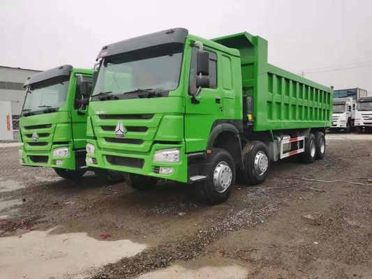Δεύτερο χέρι Sinotruk HOWO φορτηγό Χρησιμοποιημένα φορτηγά με σωστή οδήγηση 20cbm Διάσταση κουβάς