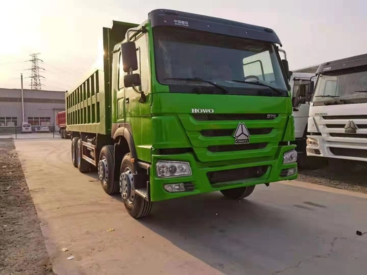 Δεύτερο χέρι Sinotruk HOWO φορτηγό Χρησιμοποιημένα φορτηγά με σωστή οδήγηση 20cbm Διάσταση κουβάς