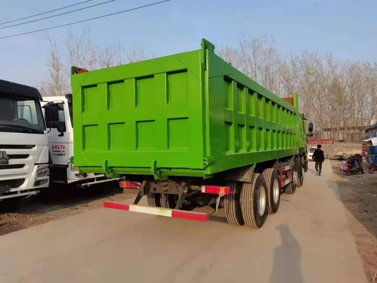 Δεύτερο χέρι Sinotruk HOWO φορτηγό Χρησιμοποιημένα φορτηγά με σωστή οδήγηση 20cbm Διάσταση κουβάς