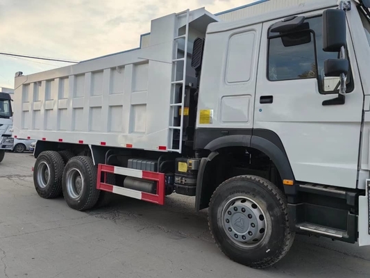 Δεύτερο χέρι Sinotruk HOWO φορτηγό Χρησιμοποιημένα φορτηγά με σωστή οδήγηση 20cbm Διάσταση κουβάς