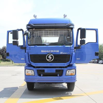 Ηλεκτρικό τρακτέρ φορτηγό Shacman 6X4 430 με πετρελαϊκό δεξαμενόπλοιο 400L Αλουμίνιο 6800 * 2500 * 3200mm