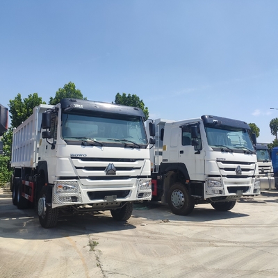 Μπροστά Στυλ Ανύψωσης Ντίζελ 10 τροχών Sinotruk HOWO Τράκκα Τύπας 371HP 6X4 για την Παραγωγή