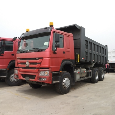 Χρησιμοποιούμενο Sinotruk HOWO 10 τροχούς 371HP 22 κυβικά μέτρα φορτηγό τύπας χωρητικότητα φορτίου 21-30 τόνων