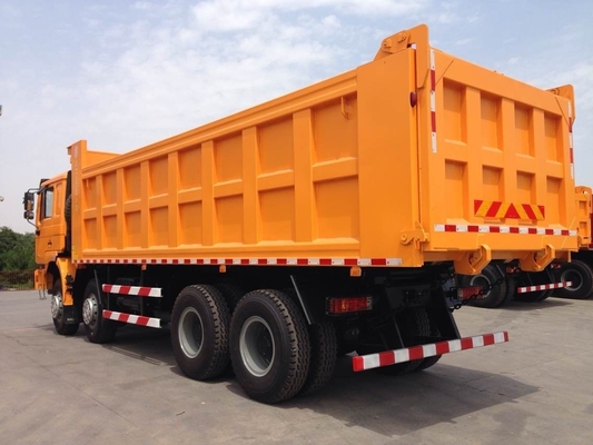 2 σετ 12 τροχών Shacman 8X4 Dump Truck 40 τόνων με διάμετρο κουβάς 5600X2300X1500 20cbm