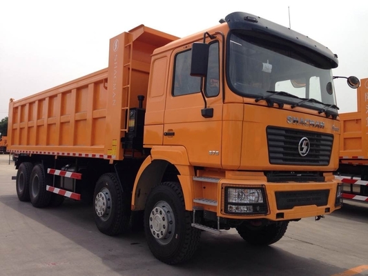 2 σετ 12 τροχών Shacman 8X4 Dump Truck 40 τόνων με διάμετρο κουβάς 5600X2300X1500 20cbm