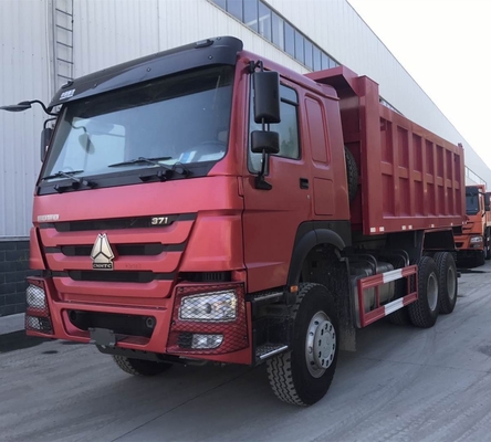 371HP 10 Wheeler 20 Cubic Tipper Truck Sinotruk HOWO LHD/Rhd Οδήγηση τροχού και Hw76 Καμπίνα