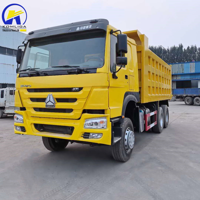 LHD/Rhd HOWO Sinotruk 15 κυβικών μέτρων φορτηγό απορριμμάτων Υδραυλική βαλβίδα με &gt; 8L χωρητικότητα κινητήρα