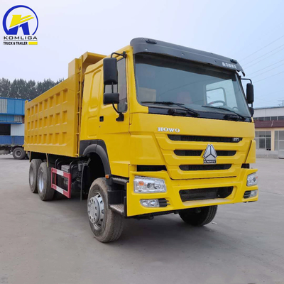 LHD/Rhd HOWO Sinotruk 15 κυβικών μέτρων φορτηγό απορριμμάτων Υδραυλική βαλβίδα με &gt; 8L χωρητικότητα κινητήρα