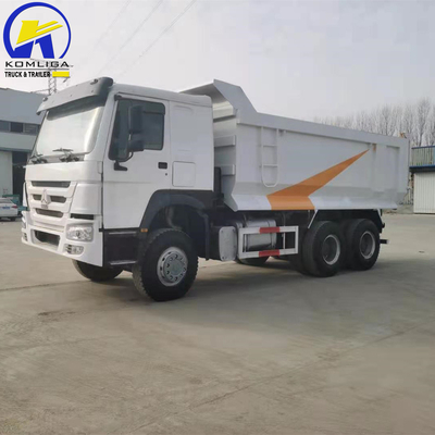 6X4 375HP Ventral Tipper Hydraulic Lifting RC Cargo Dump Truck Σώμα με κινητήρα 375HP