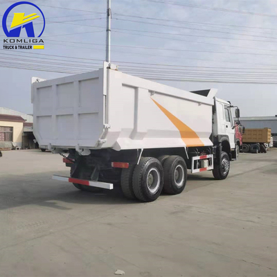 6X4 375HP Ventral Tipper Hydraulic Lifting RC Cargo Dump Truck Σώμα με κινητήρα 375HP