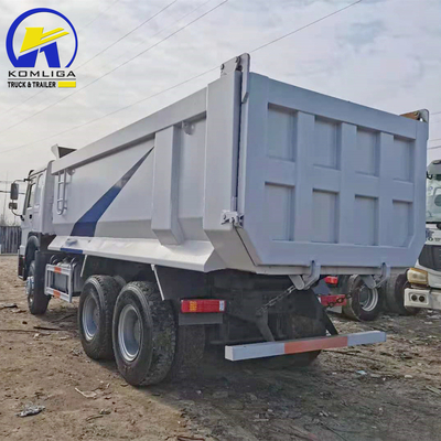 6X4 375HP Ventral Tipper Hydraulic Lifting RC Cargo Dump Truck Σώμα με κινητήρα 375HP