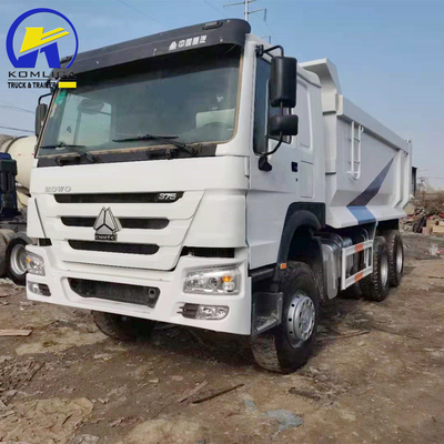 6X4 375HP Ventral Tipper Hydraulic Lifting RC Cargo Dump Truck Σώμα με κινητήρα 375HP