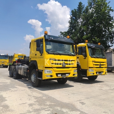 Sinotruk HOWO Hohan A7 6X4 Τρακτικό φορτηγό με κεφαλή ρυμουλκούμενου Χρησιμοποιούμενο φορτηγό 400HP 420HP Prime Mover