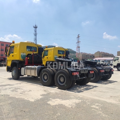Sinotruk HOWO Hohan A7 6X4 Τρακτικό φορτηγό με κεφαλή ρυμουλκούμενου Χρησιμοποιούμενο φορτηγό 400HP 420HP Prime Mover
