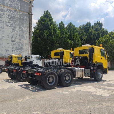 Sinotruk HOWO Hohan A7 6X4 Τρακτικό φορτηγό με κεφαλή ρυμουλκούμενου Χρησιμοποιούμενο φορτηγό 400HP 420HP Prime Mover